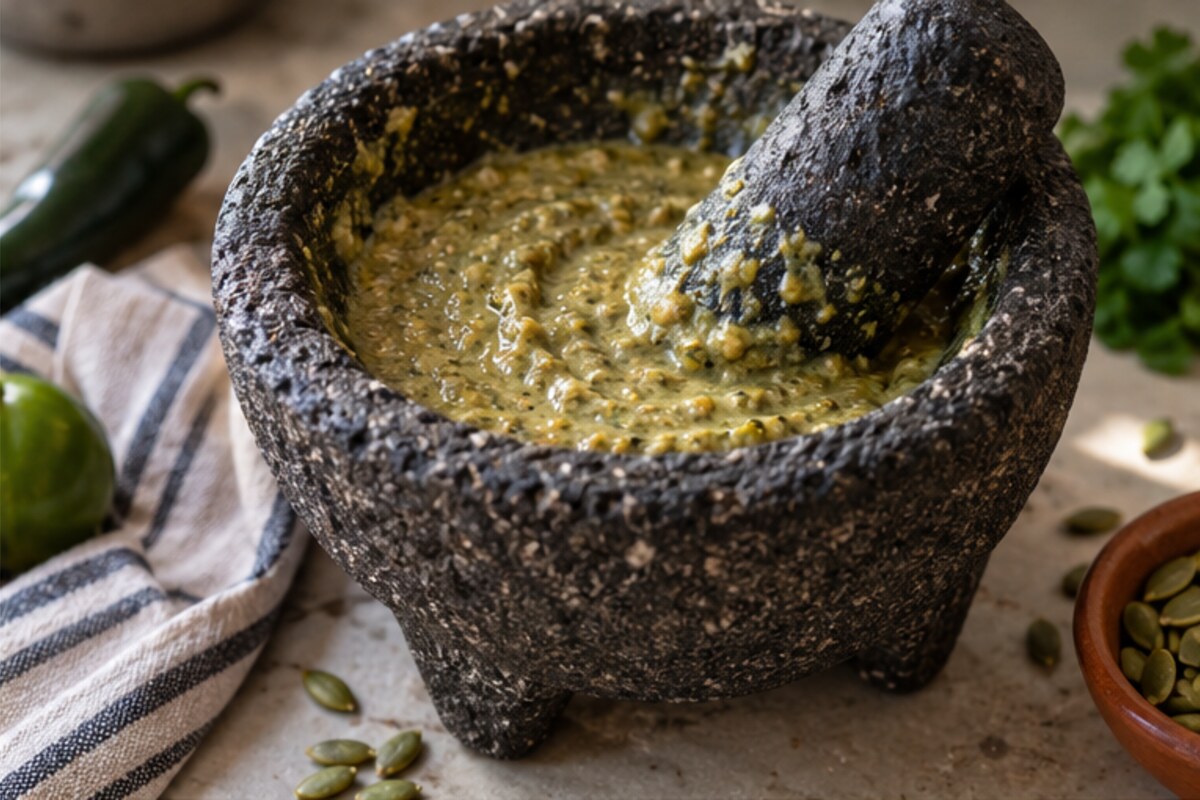 Fotografía culinaria: Cómo preparar una pasta casera de semillas